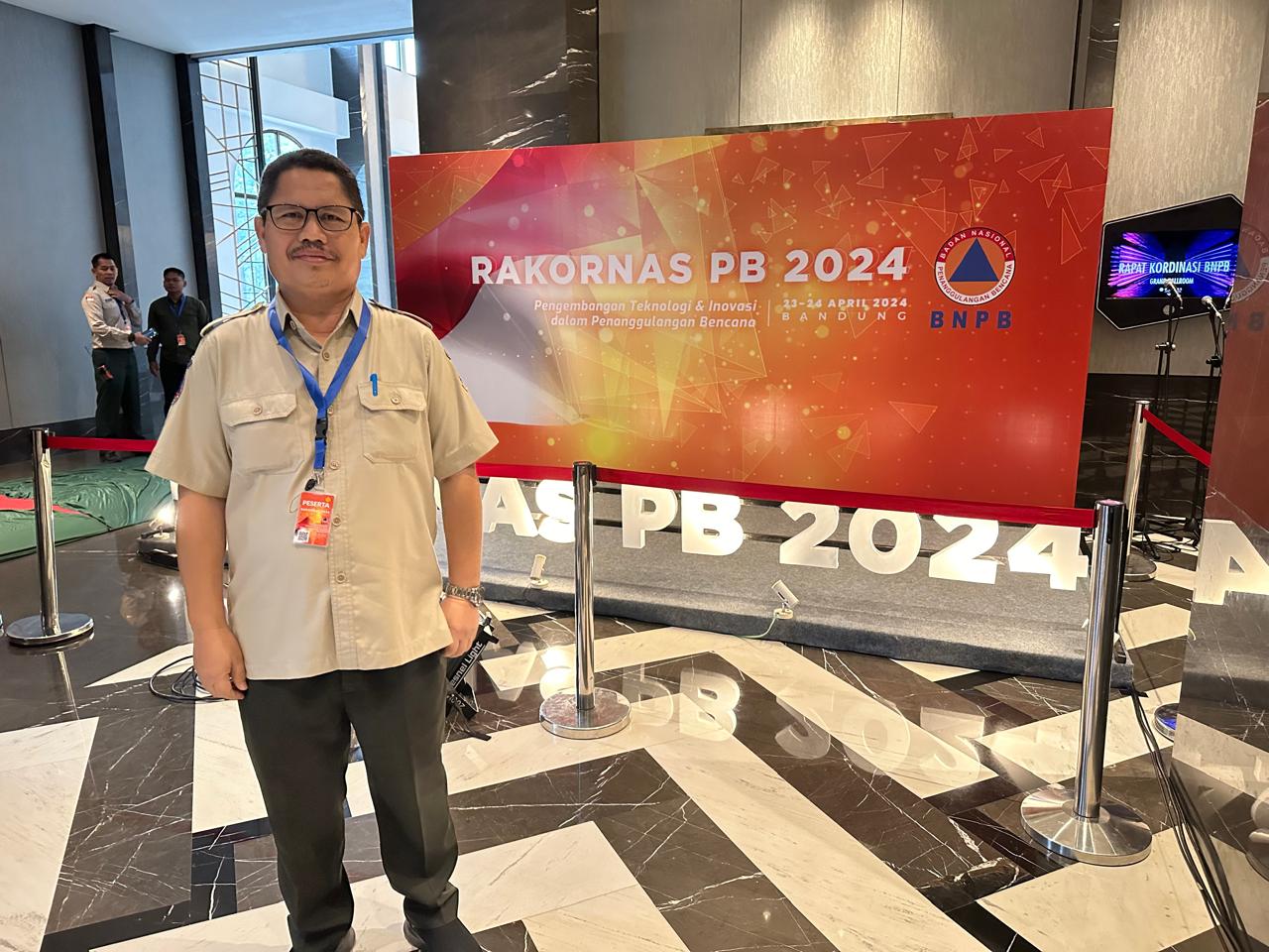 BPBD KOTA CILEGON MENGIKUTI RAPAT KOORDINASI NASIONAL (RAKORNAS) PENANGGULANGAN BENCANA (PB) 2024